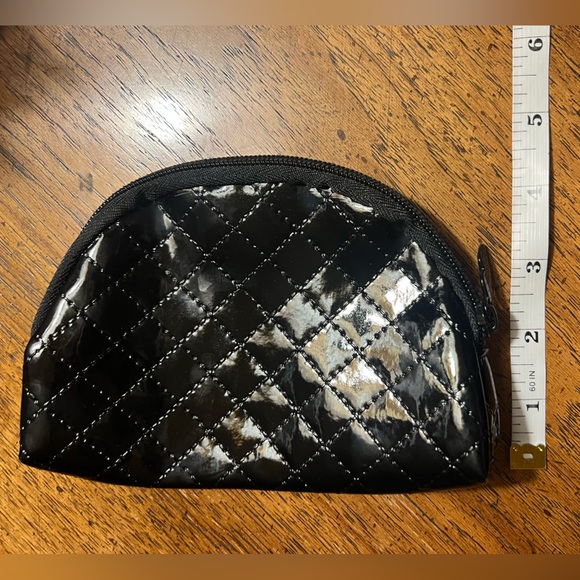 Quilted Black Cosmetic Bag - Picture 11 of 11